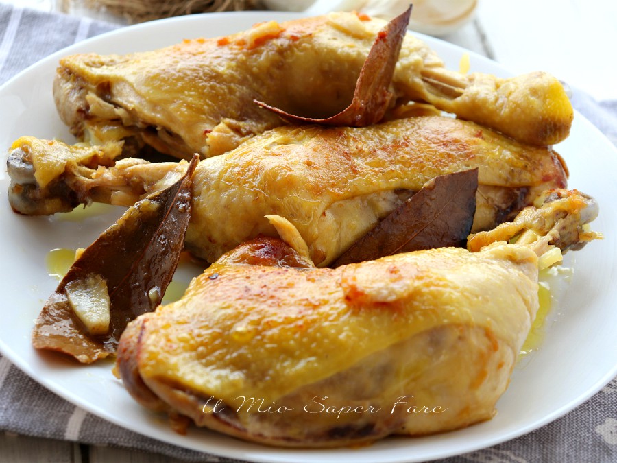 Pollo all'aglio succoso e morbido ricetta spagnola il mio saper fare