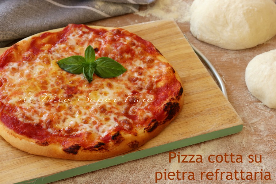 Pizza pietra refrattaria