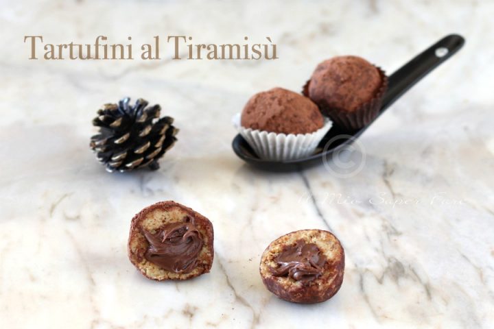 Tartufini tiramisu ripieni di Nutella ricetta il mio saper fare