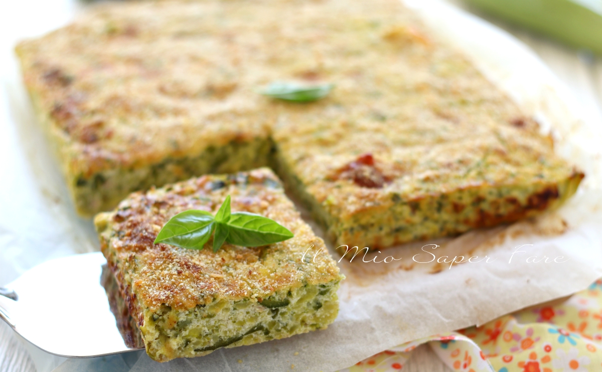 SFORMATO di UOVA e ZUCCHINE al forno ricetta