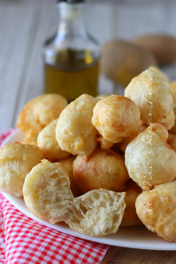 SGONFIOTTI di PATATE ricetta il mio saper fare