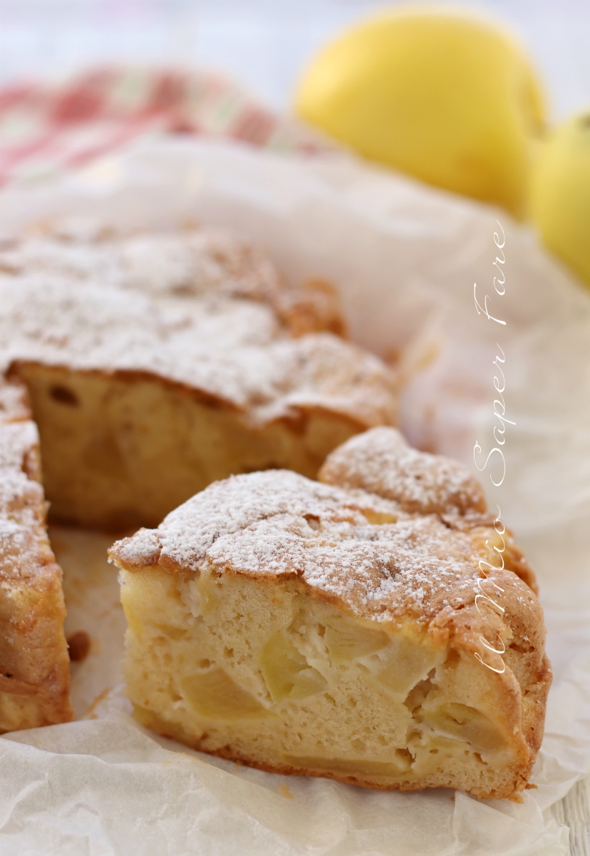 GATEAU di MELE ricetta torta facile senza lattosio