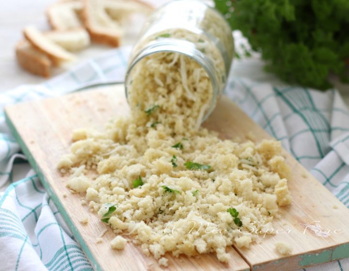 Come preparare il PANE AMMOLLICATO per gratinature il mio saper fare 