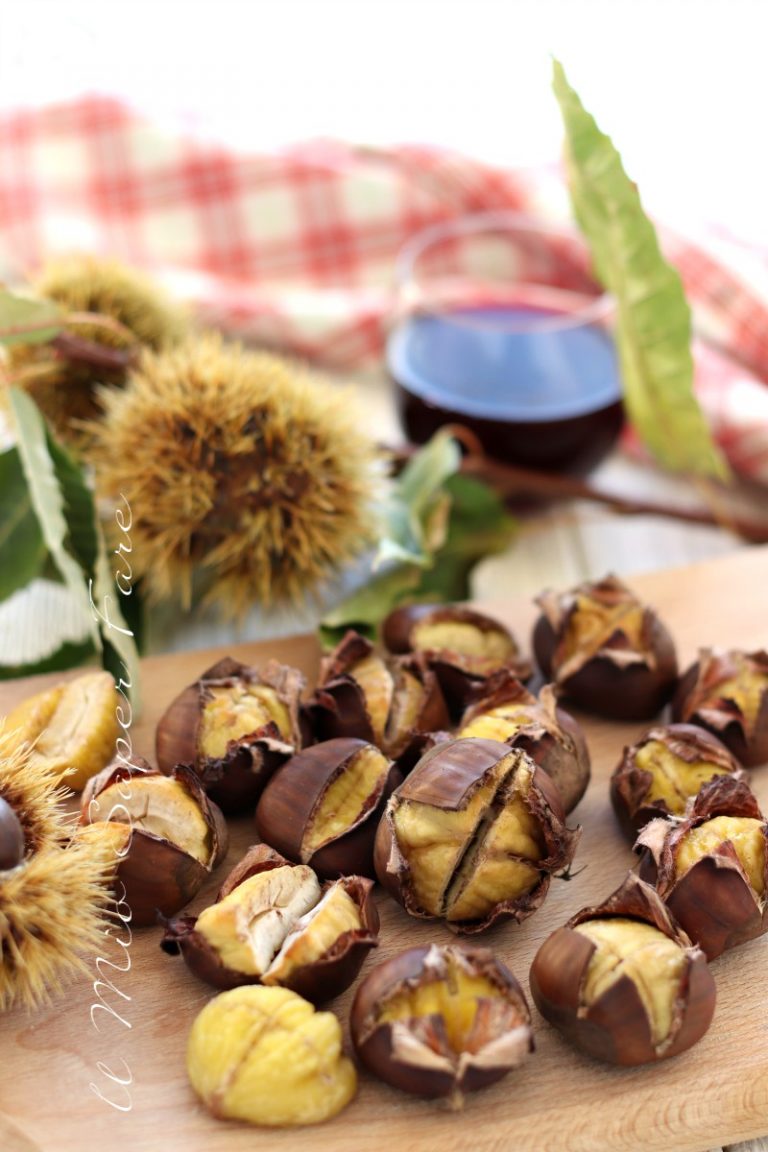 CASTAGNE al FORNO con il TRUCCO della bollitura