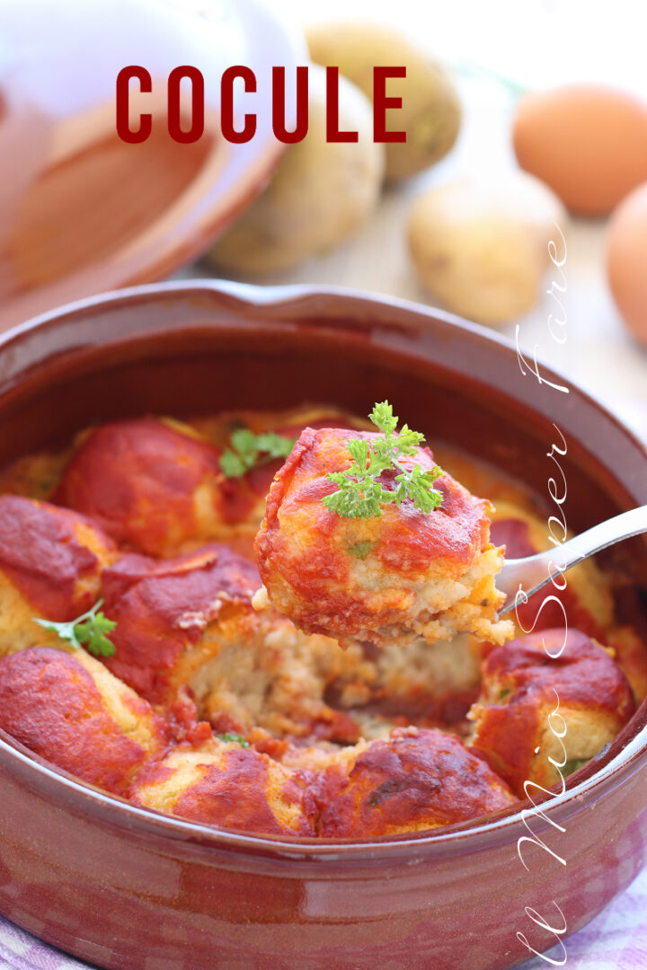 COCULE POLPETTE DI PATATE al sugo ricetta salentina  il mio saper fare 