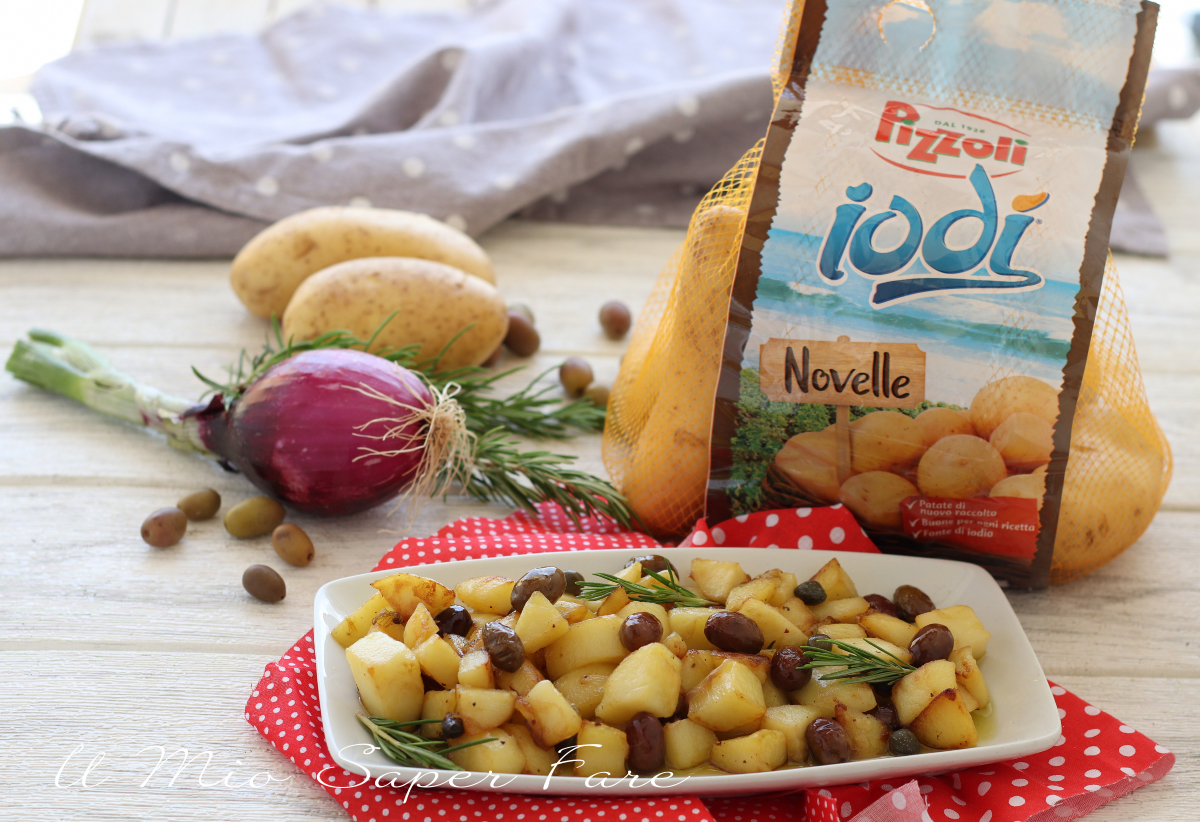 patate alla siciliana con olive e tonno
