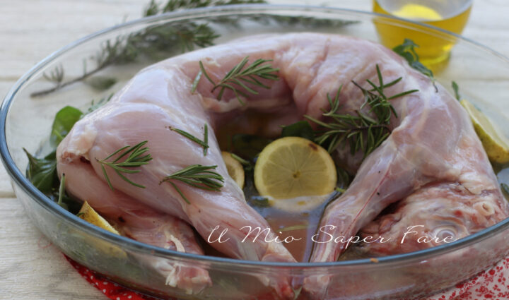 COME MARINARE la CARNE del CONIGLIO il mio saper fare 