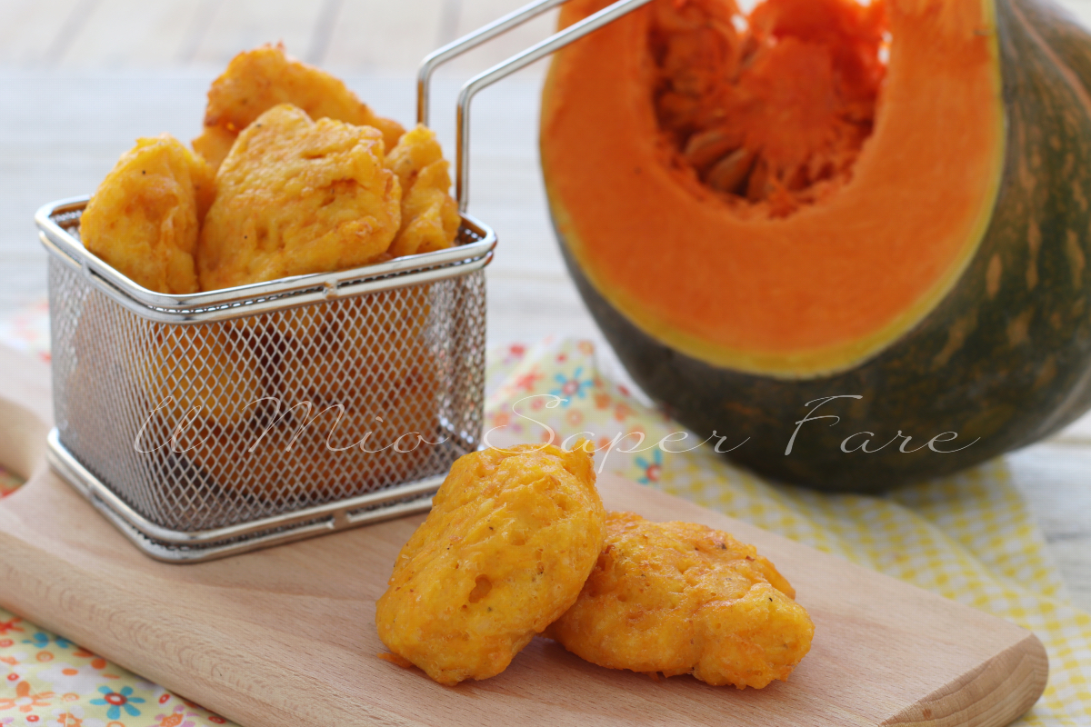 FRITTELLE di ZUCCA salate Il mio saper fare