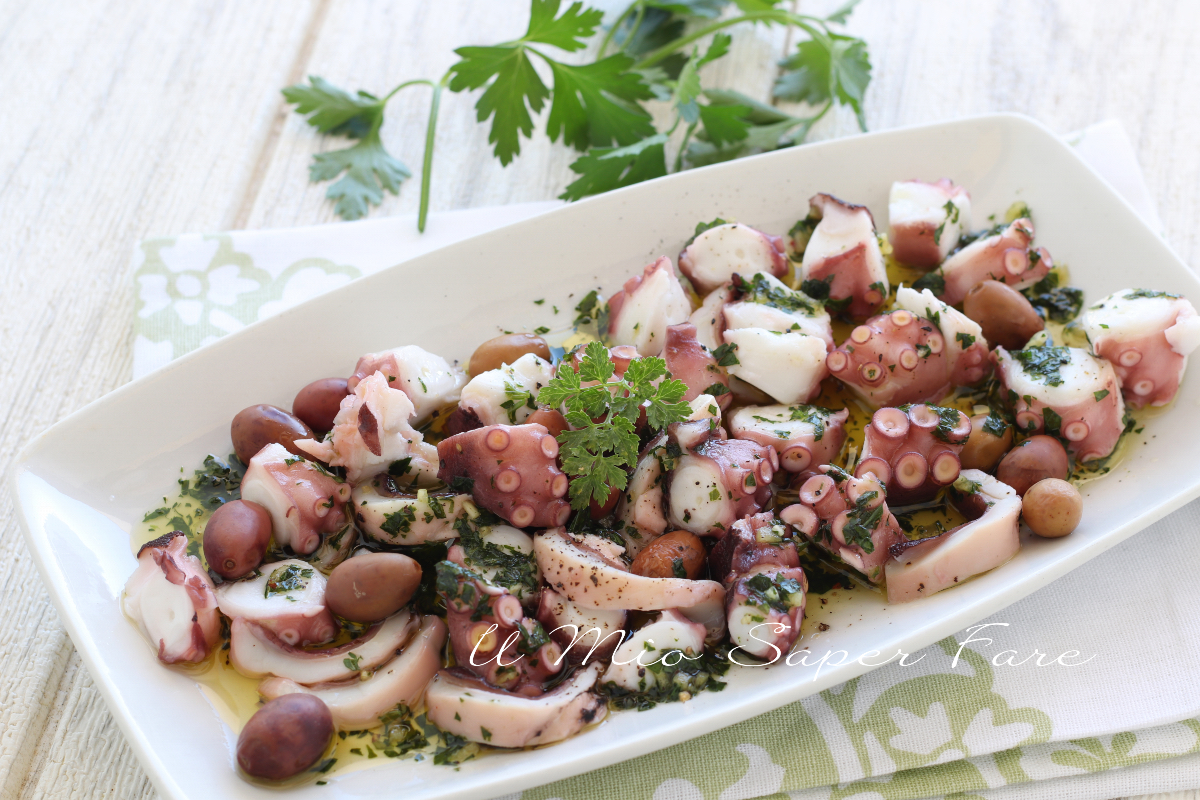 Polpo al prezzemolo ricetta il mio saper fare