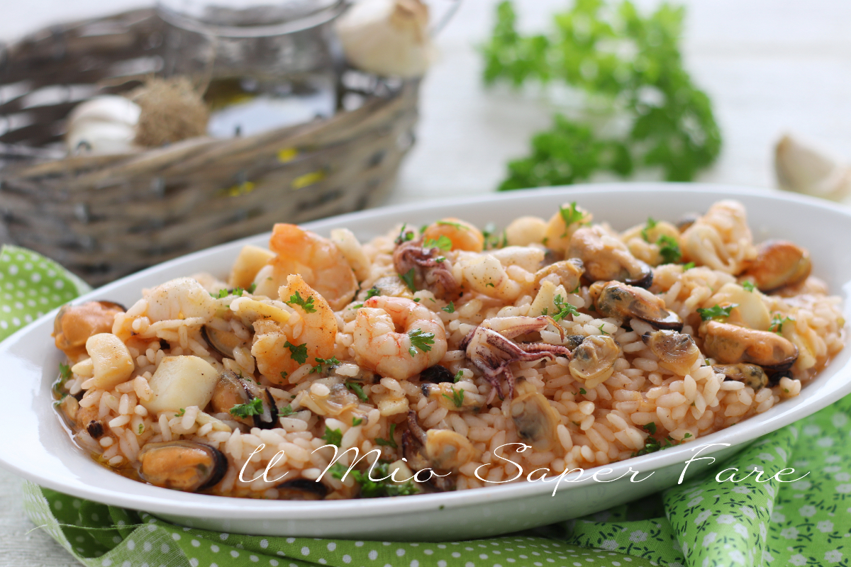 Risotto alla pescatora