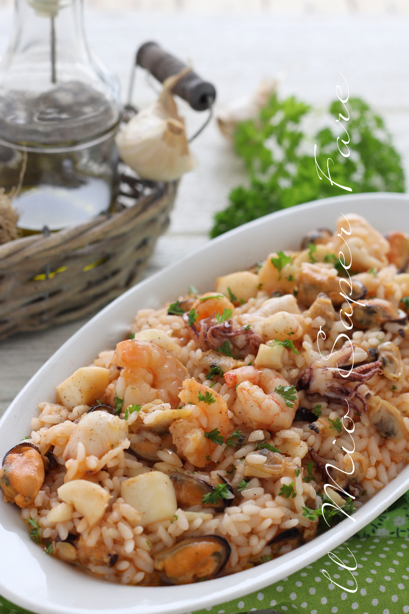 Risotto alla pescatora