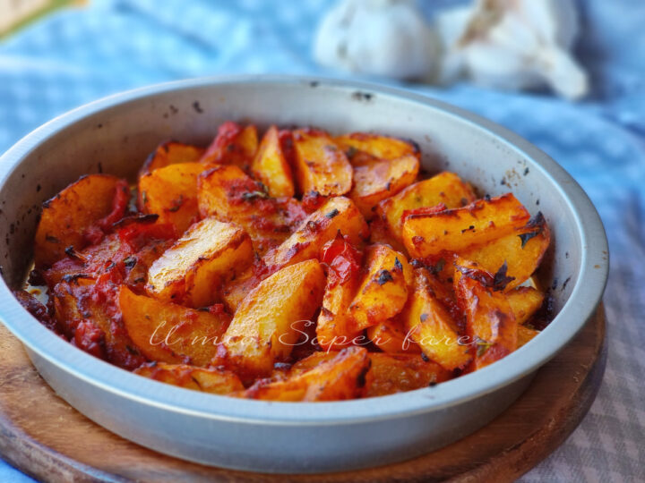 Patate alla pizzaiola ricetta al forno Il mio Saper fare ricette