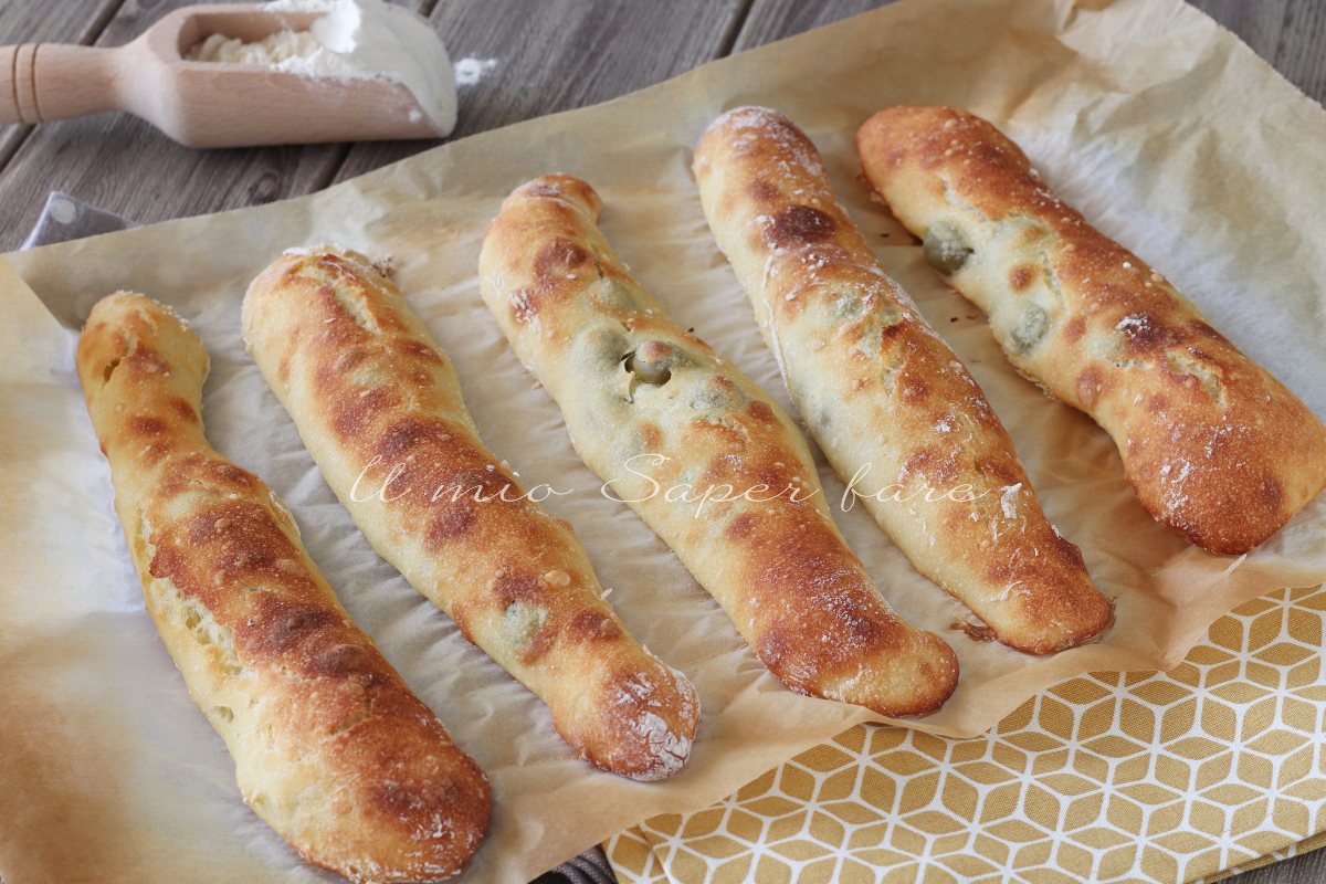 Baguette alle olive - Il mio Saper fare ricette
