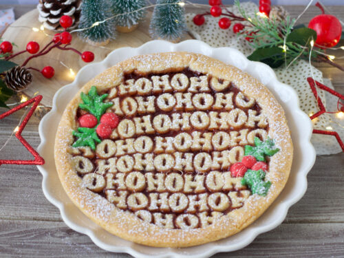 CrOH-OH-OHstata – crostata natalizia con marmellata