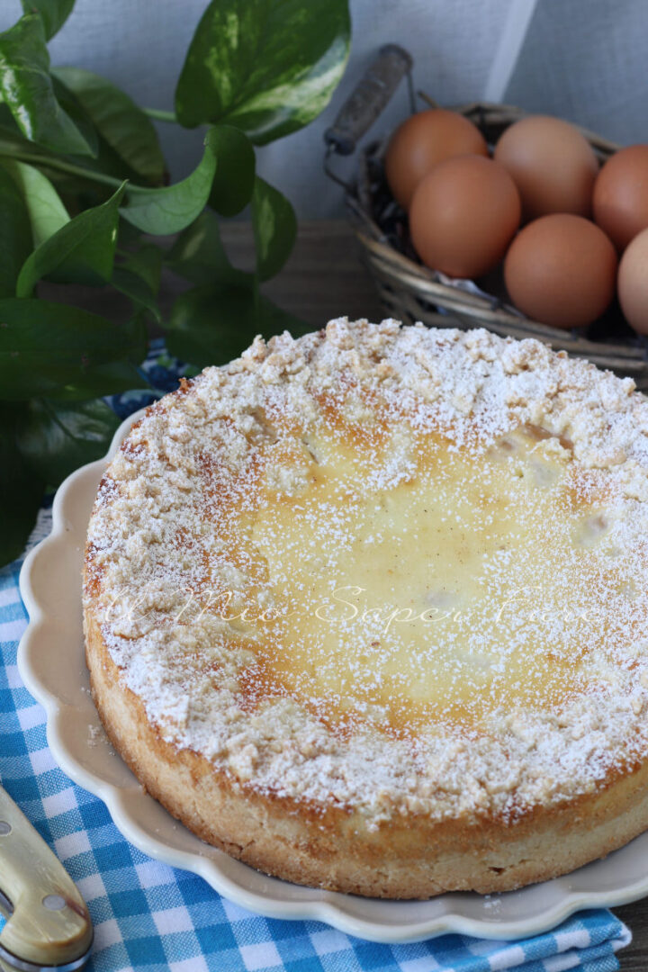 Cheesecake autunnale alle mele