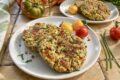 Burger proteici di ceci e lenticchie con cheddar