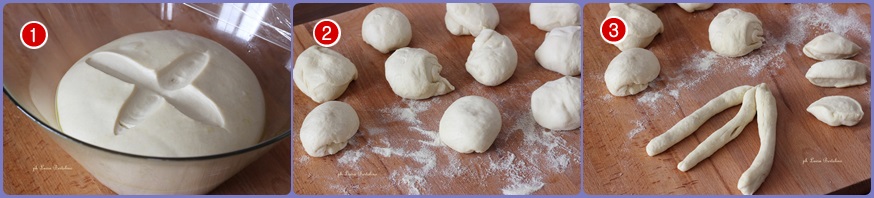 Treccine di pane con farina di Kamut