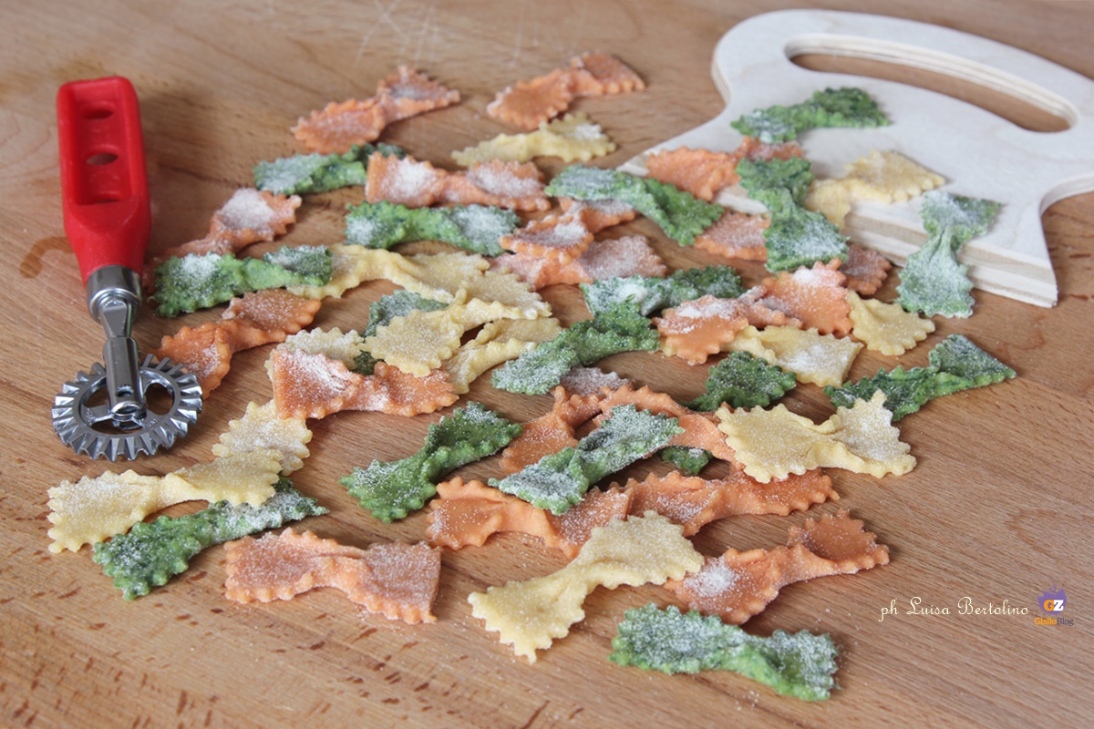 Farfalle tricolore