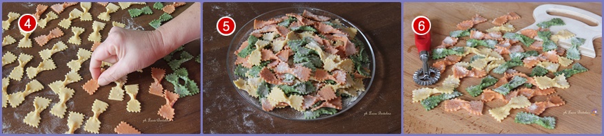 Farfalle tricolore