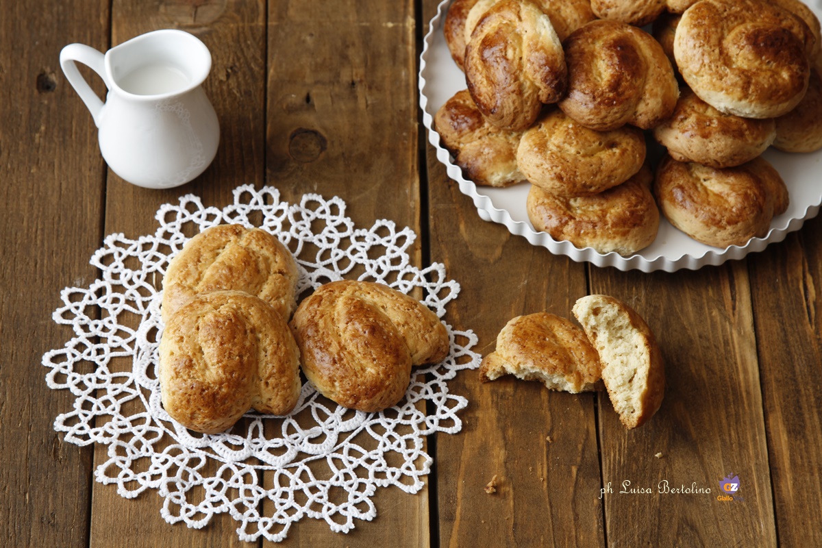 Biscotti tipo intrecci del Mulino - La magica cucina di Luisa