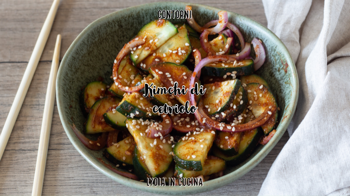 Kimchi di cetriolo - Lydia in Cucina