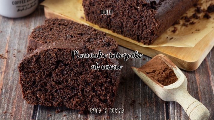 Plumcake integrale al cacao