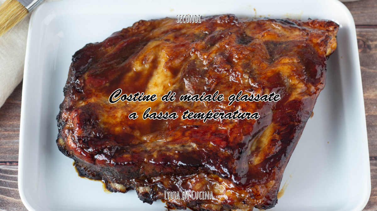 Costine di maiale glassate