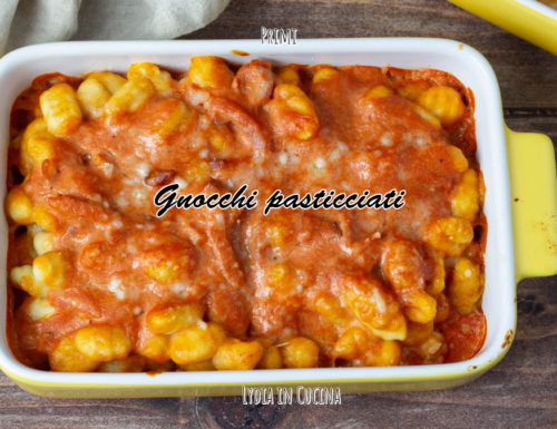 Gnocchi pasticciati con speck e mozzarella – irresistibili!
