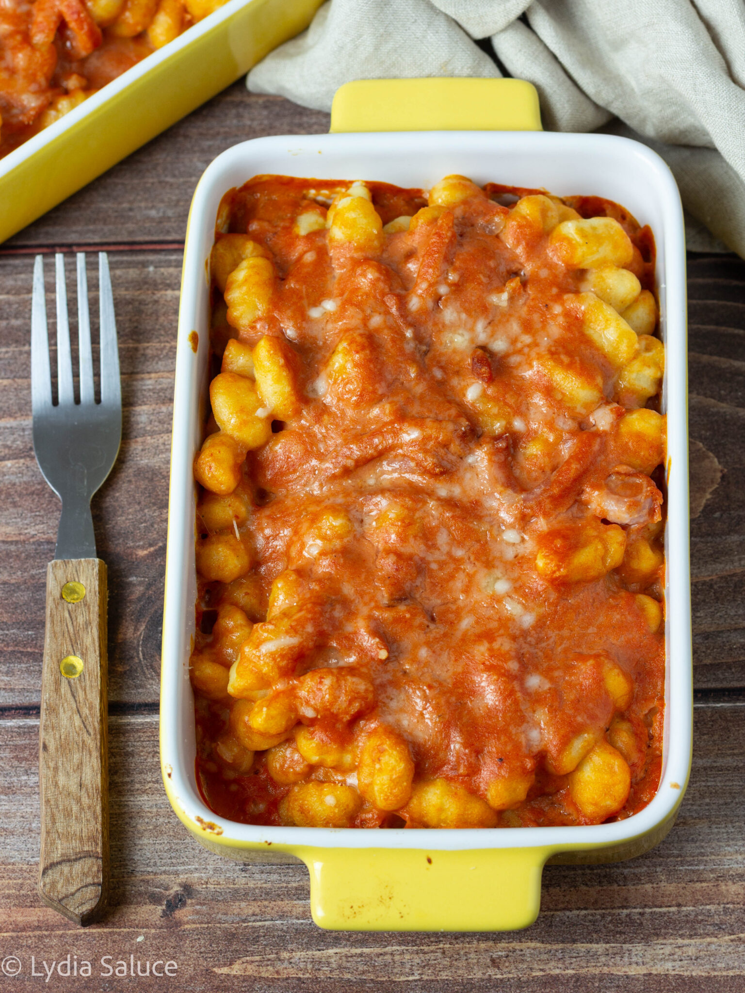 Gnocchi pasticciati con speck e mozzarella – irresistibili! - Lydia in ...