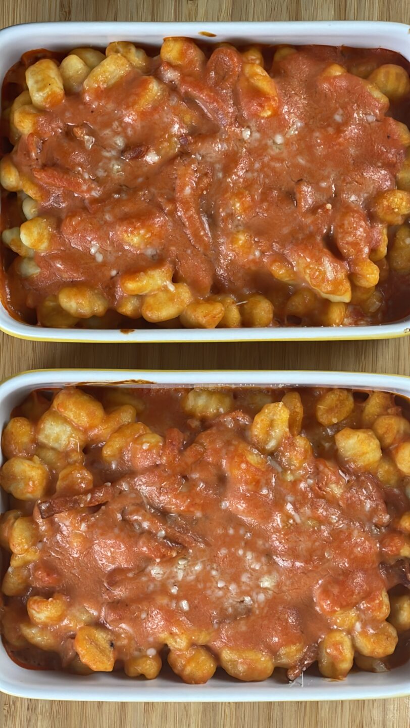 Gnocchi pasticciati con speck e mozzarella – irresistibili! - Lydia in ...