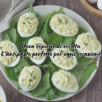 Uova ripiene di ricotta