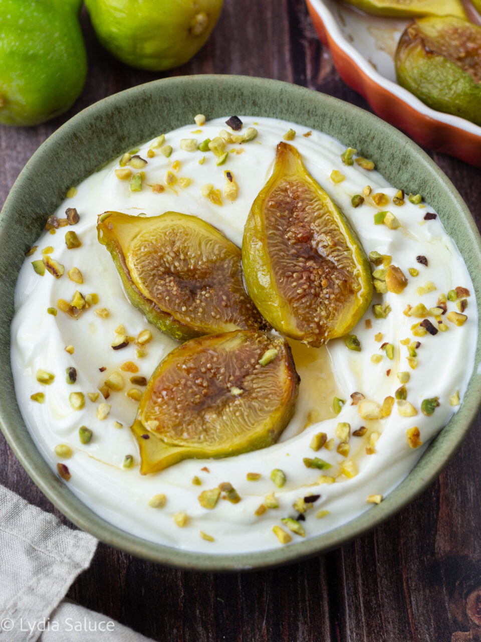 Dessert ai fichi e ricotta