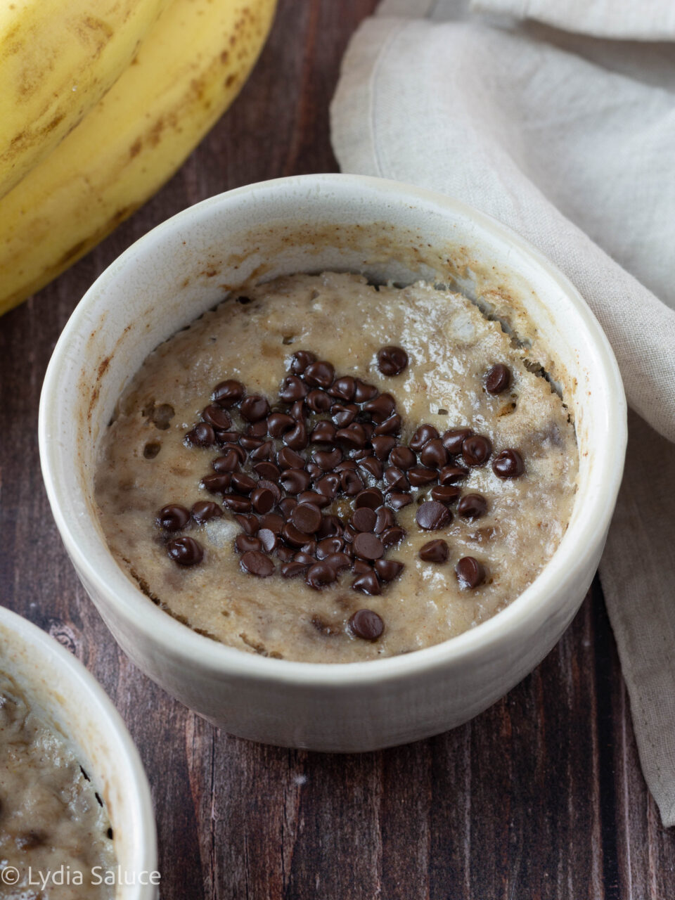 Torta in tazza alla banana