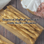 Grissini di sfoglia al parmigiano