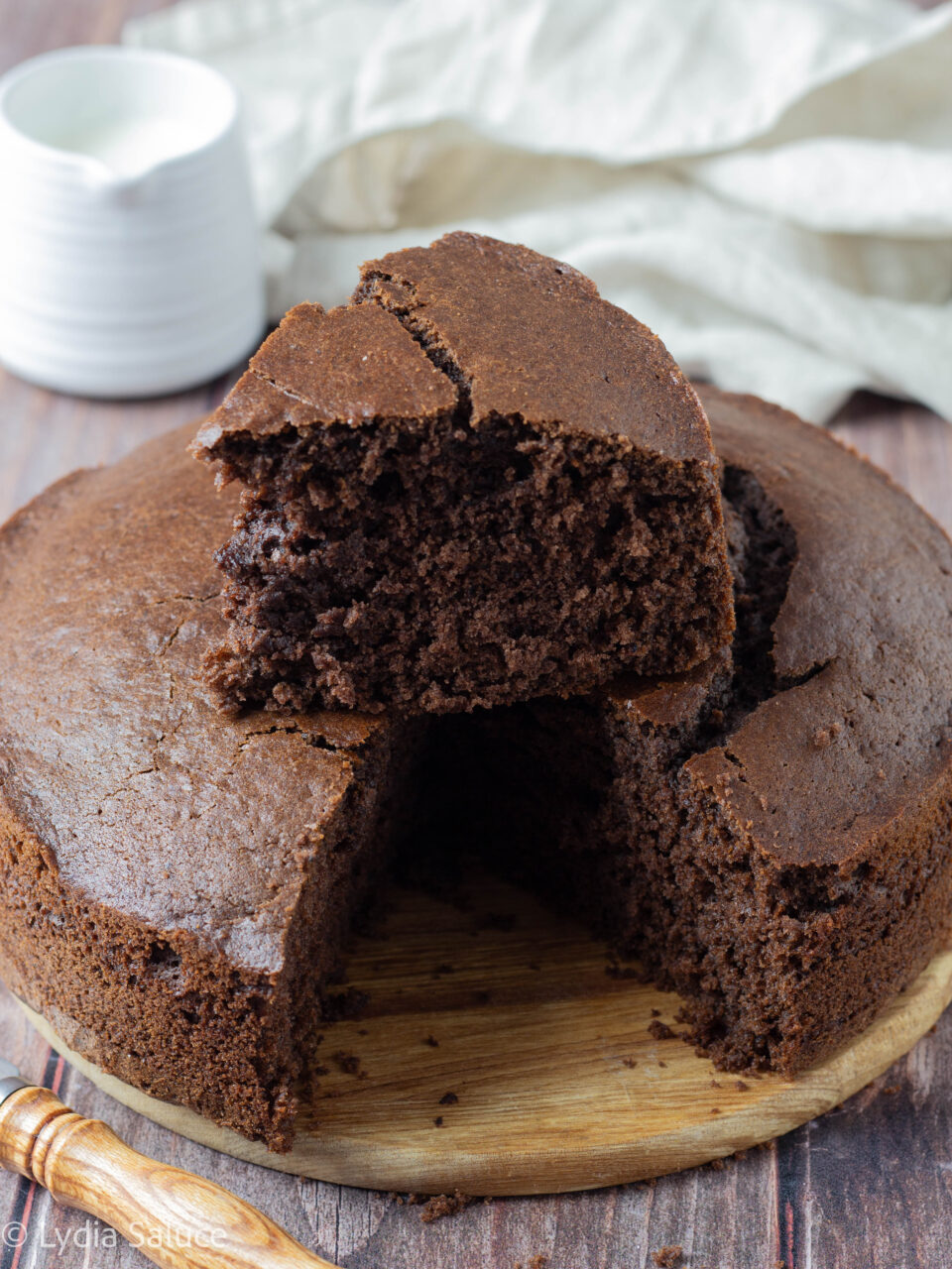Torta panna e cacao