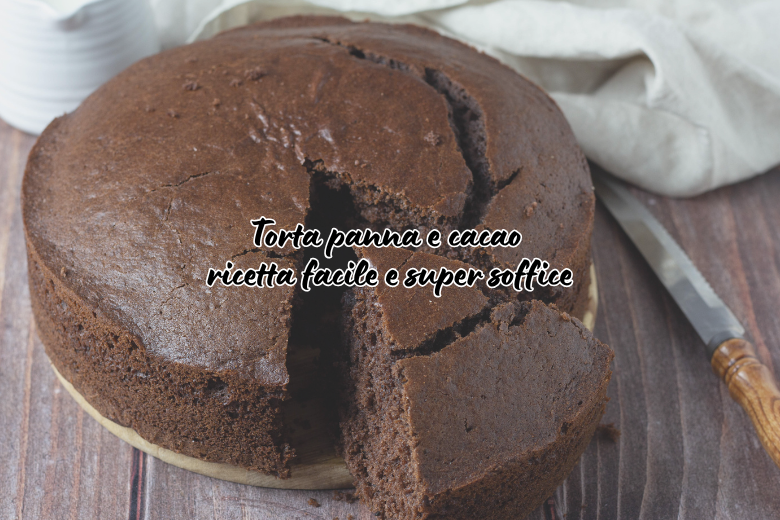 Torta panna e cacao