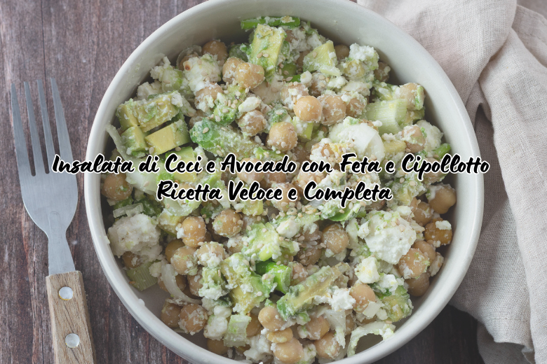 Insalata di ceci e avocado