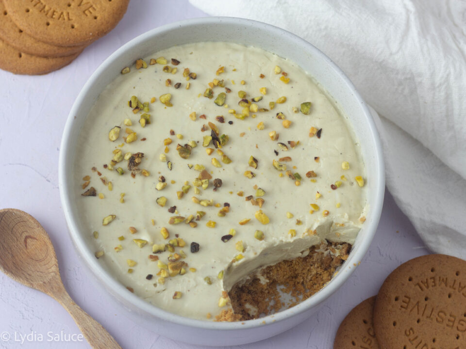 Cheesecake allo yogurt senza cottura