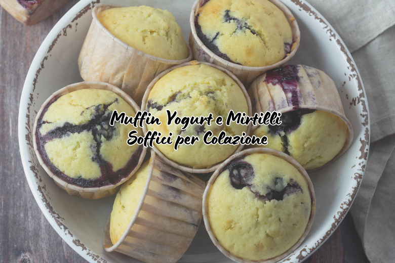 Muffin Yogurt e Mirtilli