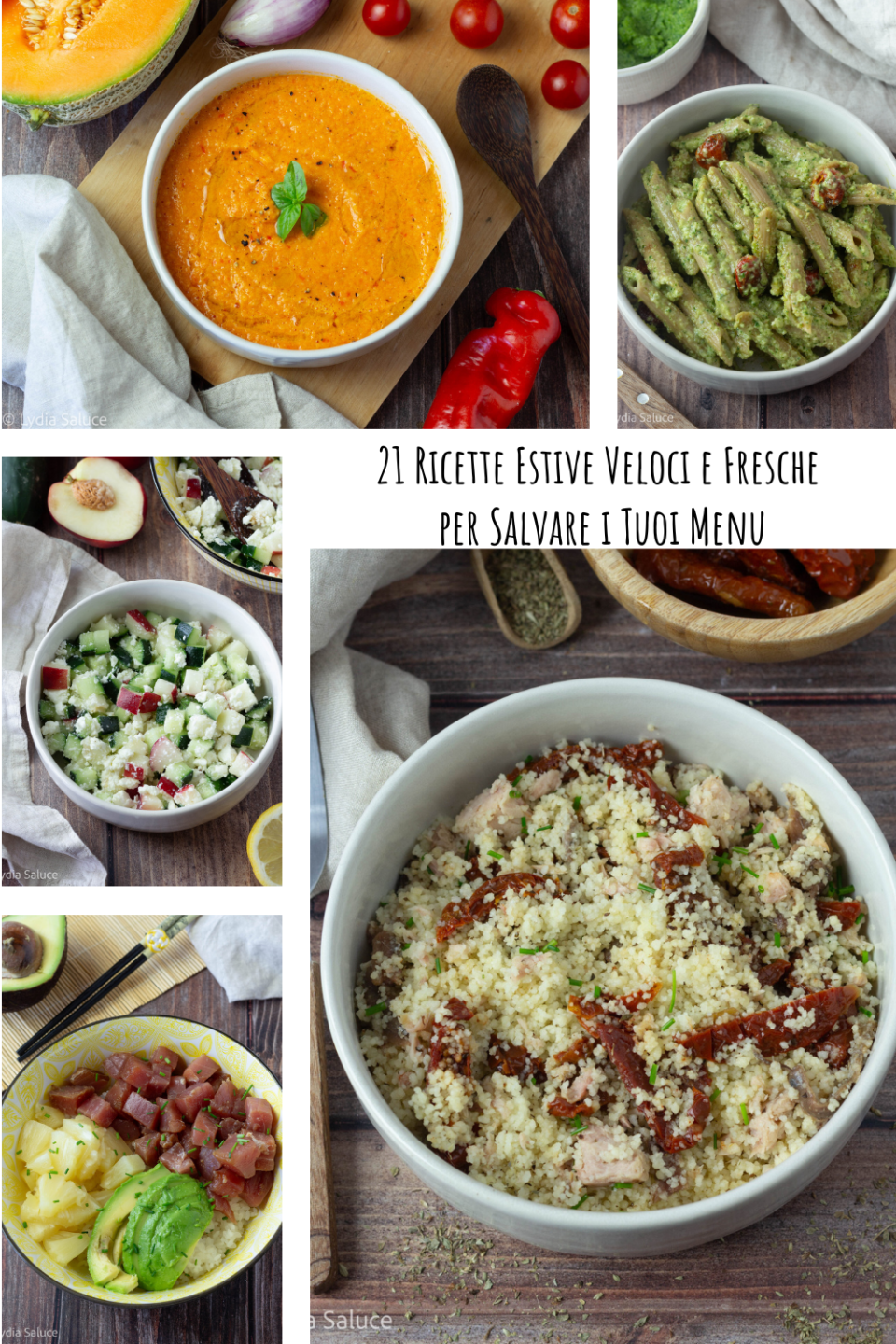 21 Ricette Estive Veloci e Fresche per Salvare i Tuoi Menu