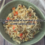 Noodles con salsa alle arachidi