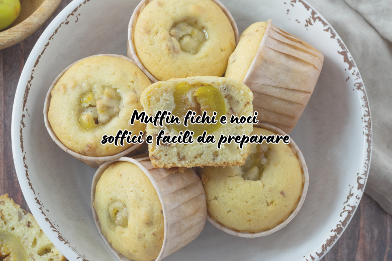Muffin Fichi e Noci