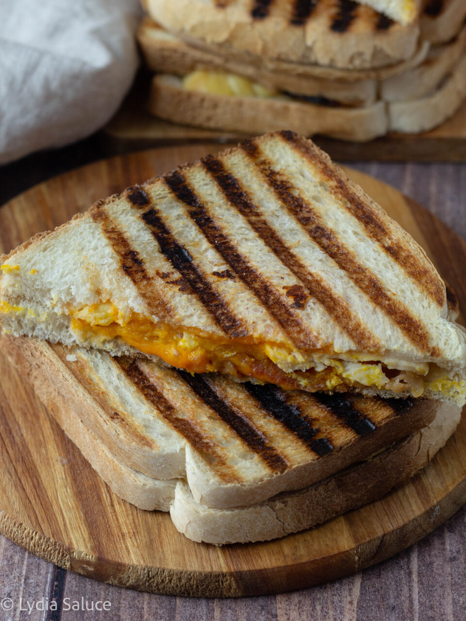 Sandwich pollo e zucca