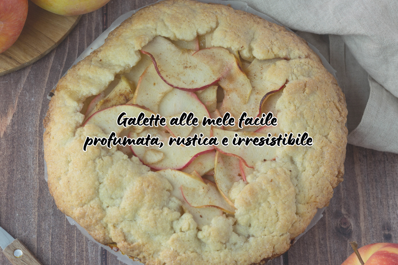 Galette alle mele