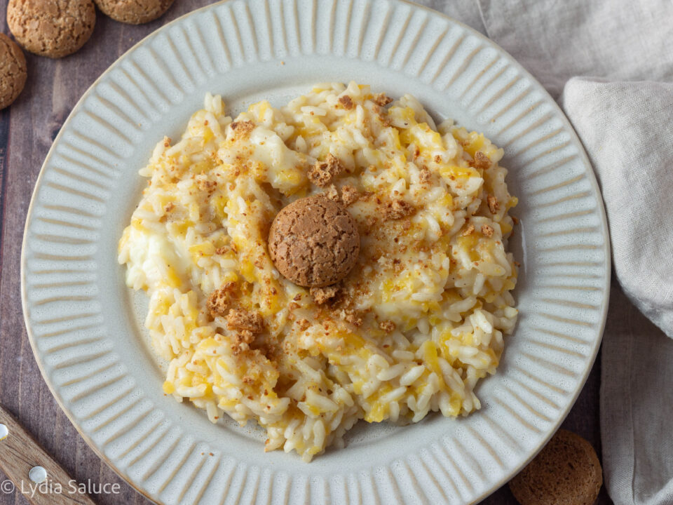 Risotto zucca e taleggio