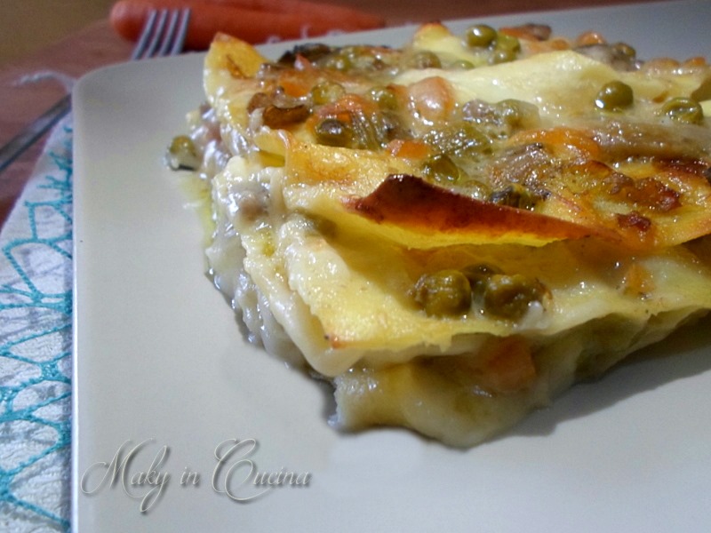 Lasagne Alle Verdure E Besciamella, Ricetta Vegana