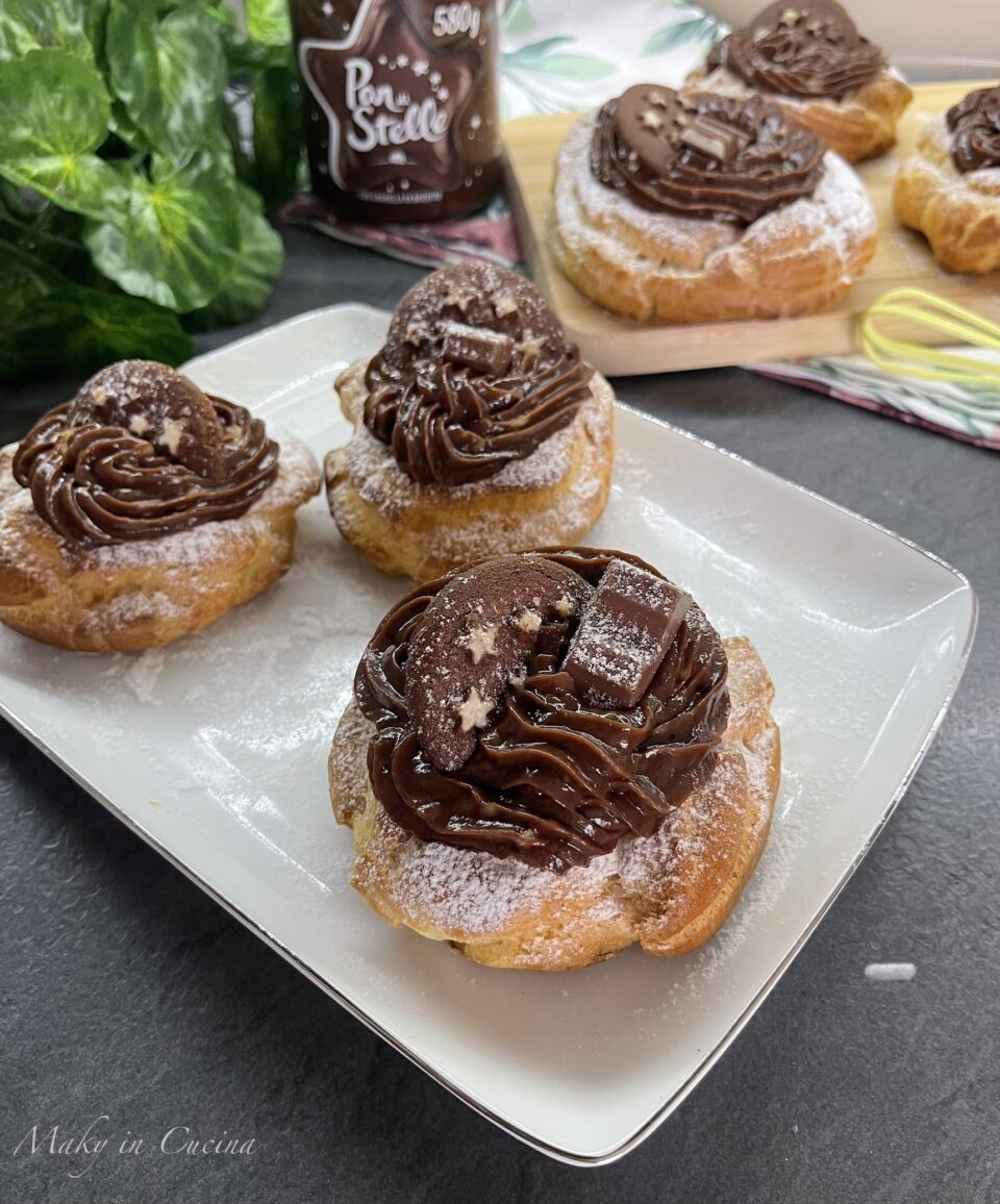 zeppole al cioccolato