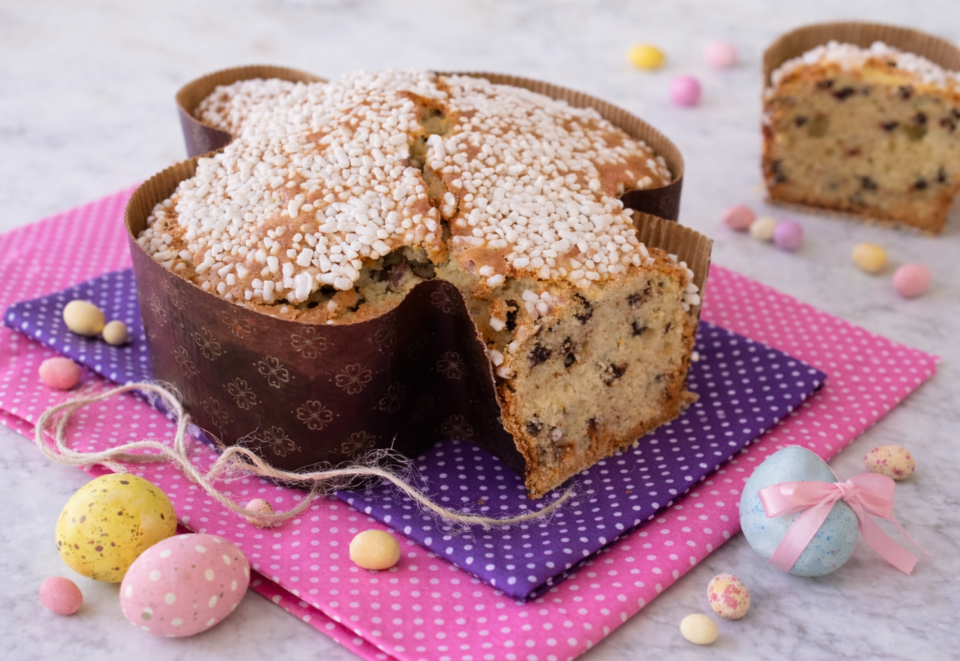 colomba veloce al cioccolato