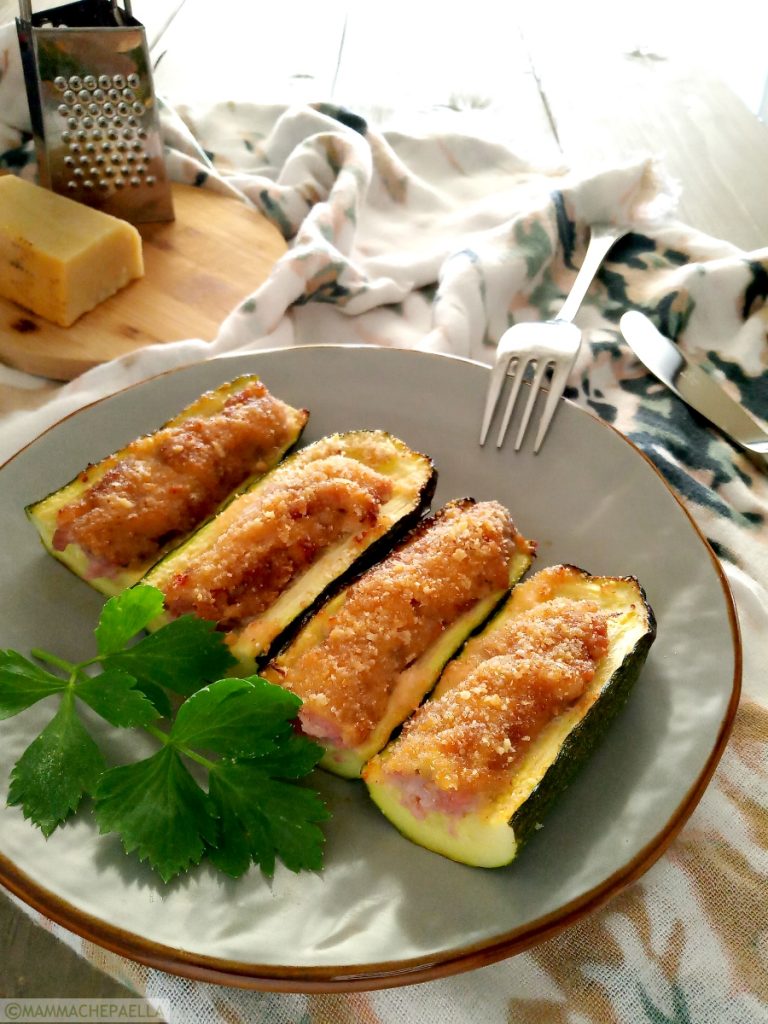 Zucchine Ripiene Con La Salsiccia Gratinate Al Forno Semplici E Gustose