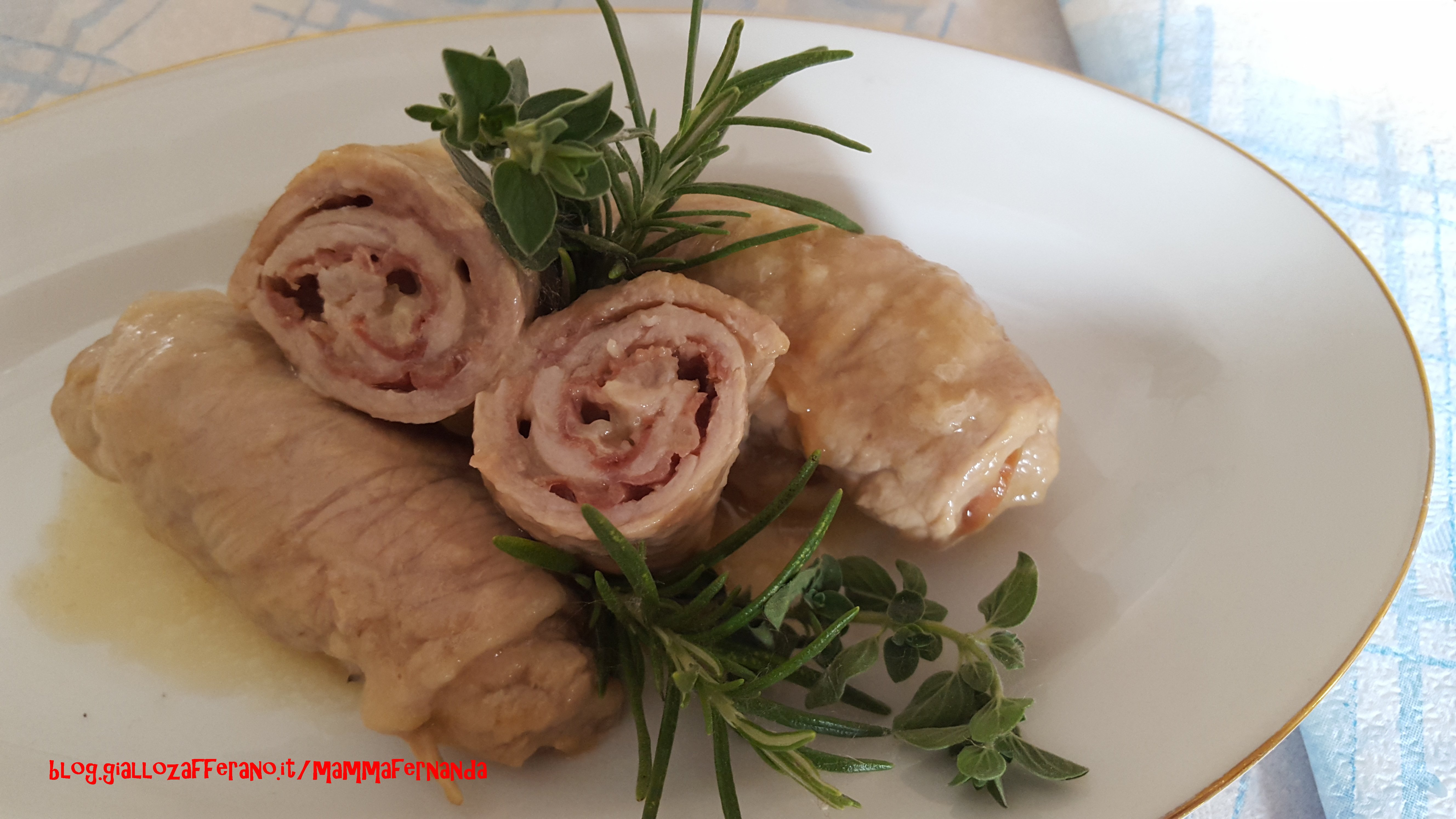 Involtini di vitello al prosciutto | Ferny ai Fornelli